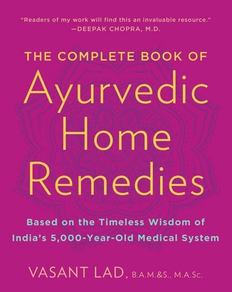 Produktbild: The Complete Book of Ayurvedic Home Remedies