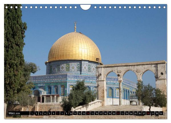 Produktbild: Israel Heute (Wandkalender 2026 DIN A4 quer), CALVENDO Monatskalender