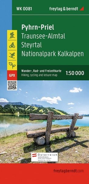 Produktbild: freytag & berndt Wanderkarte WK 0081 Pyhrn-Priel, Traunsee-Almtal - Steyrtal - Nationalpark Kalkalpen 1:50.000