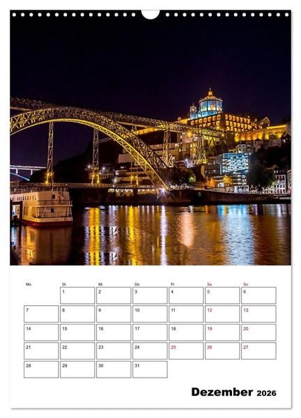 Produktbild: Porto - ein Traumreiseziel (Wandkalender 2026 DIN A3 hoch), CALVENDO Monatskalender