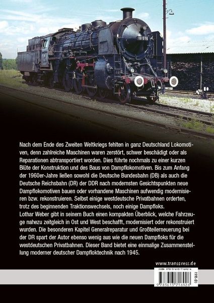 Produktbild: Moderne Dampfloks nach 1945