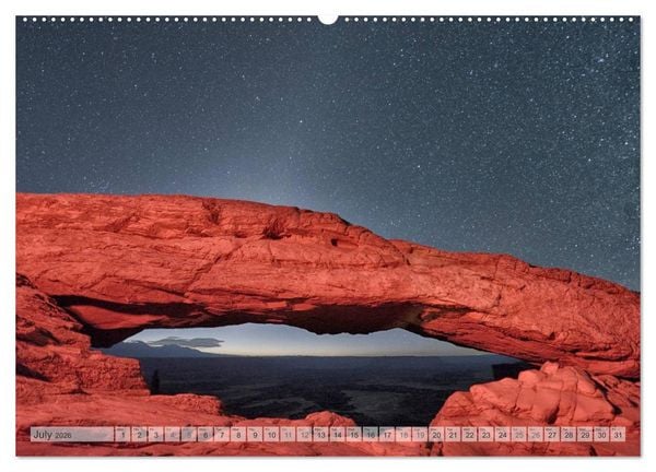 Produktbild: CANYONLAND USA Christian Heeb / UK Version (High Quality Premium Wall Calendar 2026 DIN A2 landscape),CALVENDO 12 Month Wall Calendar