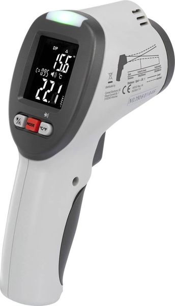 VOLTCRAFT IR-SCAN-350RH/2 Infrarot-Thermometer Optik 20:1 -50 - +380 °C Pyrometer, Taupunktscanner