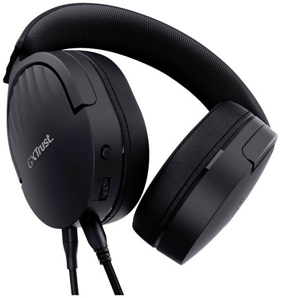 Produktbild: Trust GXT 489 Fayzo Over Ear Headset kabelgebunden Stereo Schwarz Gaming