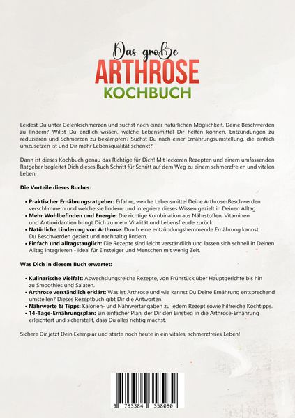Produktbild: Das gro&szlig;e Arthrose Kochbuch