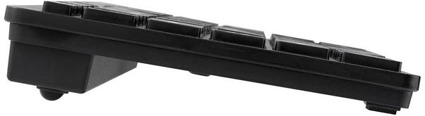 Produktbild: Renkforce RF-KMC-410 Kabellos Tastatur, Maus-Set Deutsch, QWERTZ Schwarz