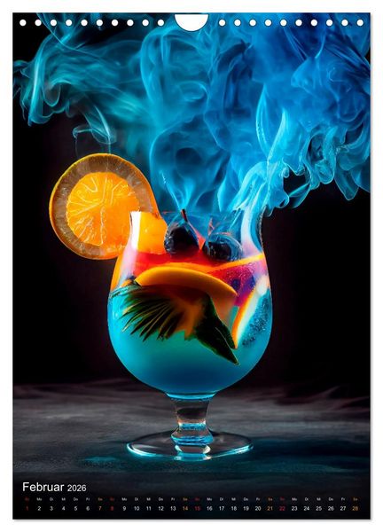 Produktbild: Cocktails - Bew&auml;hrter Genuss neu interpretiert (Wandkalender 2026 DIN A4 hoch), CALVENDO Monatskalender