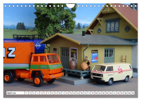Produktbild: Austria auf kleinen R&auml;dern (Wandkalender 2026 DIN A4 quer), CALVENDO Monatskalender