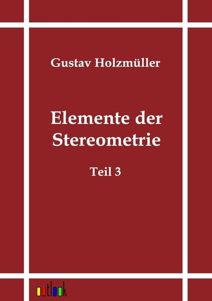 Produktbild: Elemente der Stereometrie