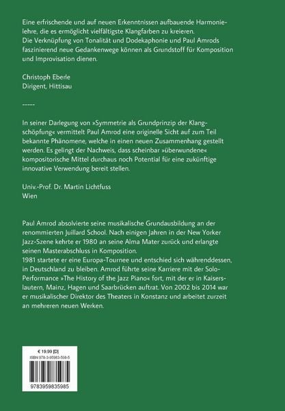 Produktbild: Symmetrien als Grundprinzip der Klangsch&ouml;pfung
