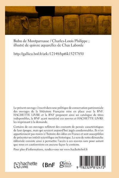 Produktbild: Bubu de Montparnasse