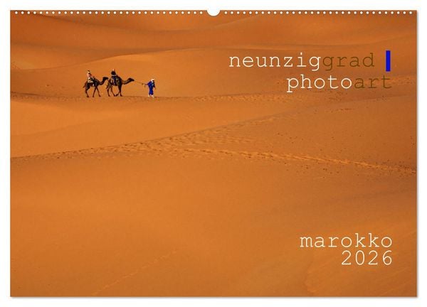 Produktbild: neunziggrad I photoart: marokko (Wandkalender 2026 DIN A2 quer), CALVENDO Monatskalender