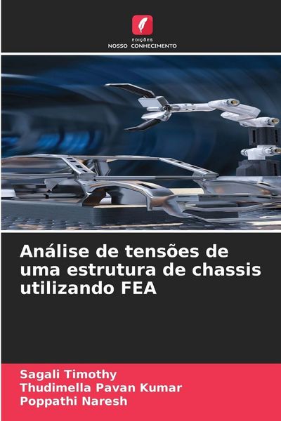 Produktbild: An&aacute;lise de tens&otilde;es de uma estrutura de chassis utilizando FEA