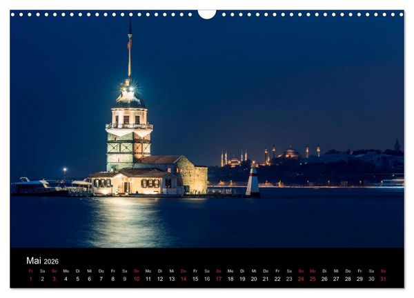 Produktbild: Istanbul - Stadt am Bosporus (Wandkalender 2026 DIN A3 quer), CALVENDO Monatskalender