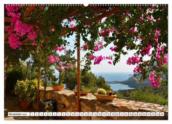 Produktbild: Idylle auf Kreta (Wandkalender 2026 DIN A2 quer), CALVENDO Monatskalender