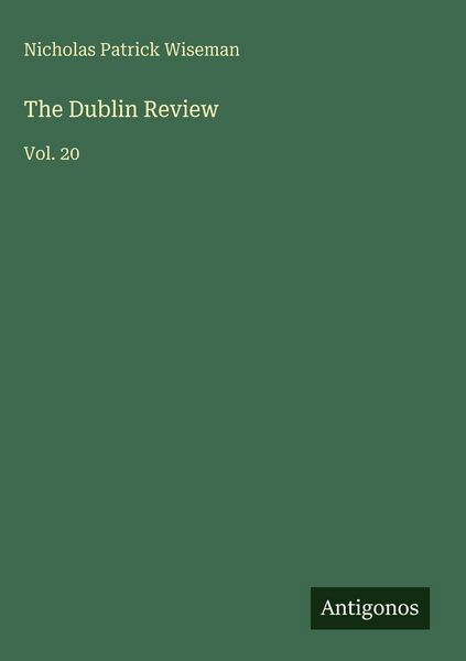 Produktbild: The Dublin Review