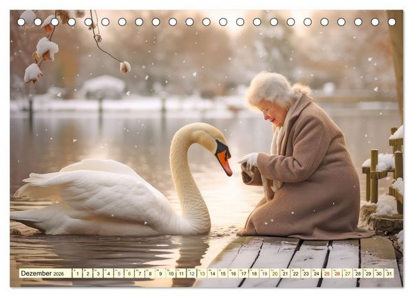 Produktbild: Emotionale Freundschaft (Tischkalender 2026 DIN A5 quer), CALVENDO Monatskalender