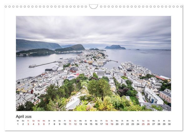 Produktbild: Norwegen Magisches Licht (Wandkalender 2026 DIN A3 quer), CALVENDO Monatskalender