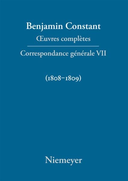 Produktbild: Correspondance g&eacute;n&eacute;rale 1808&ndash;1809
