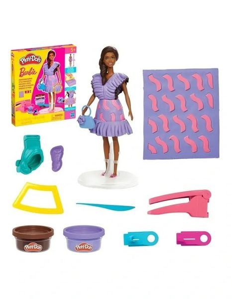 Produktbild: Play-Doh Barbie R&uuml;schen & Z&ouml;pfe