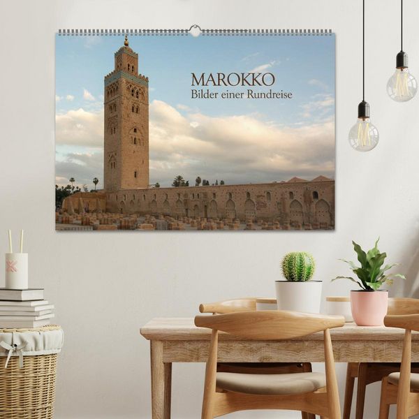 Produktbild: Marokko - Bilder einer Rundreise (Wandkalender 2026 DIN A2 quer), CALVENDO Monatskalender