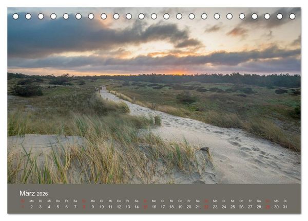 Produktbild: Ostsee - Perlen aus Mecklenburg-Vorpommern (Tischkalender 2026 DIN A5 quer), CALVENDO Monatskalender