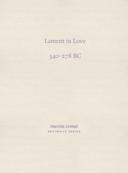 Produktbild: Lament in Love