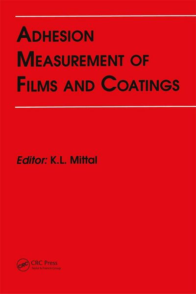 Produktbild: Adhesion Measurement of Films and Coatings