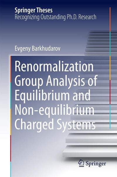 Produktbild: Renormalization Group Analysis of Equilibrium and Non-equilibrium Charged Systems