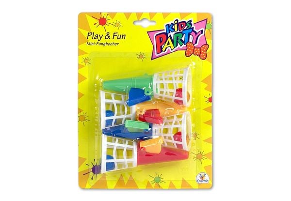 Toy Company - Party Fun: Fangbecher, 4 Stück