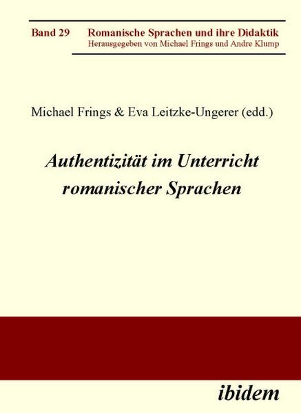 Produktbild: Authentizit&auml;t im Unterricht romanischer Sprachen