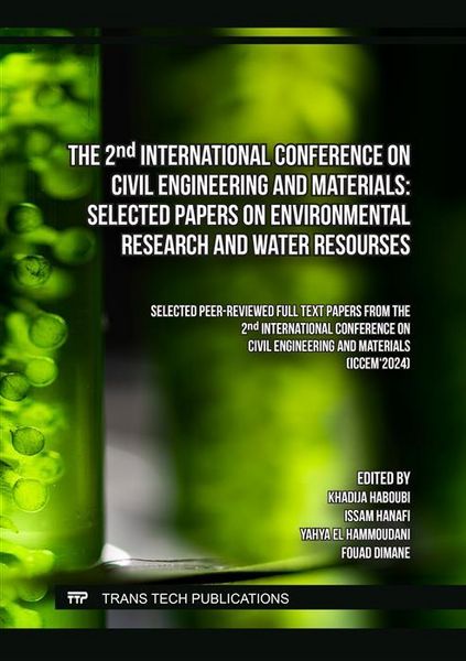 Produktbild: The 2nd International Conference on Civil Engineering and Materials: Selected Papers on Environmental Research and Water Resourses