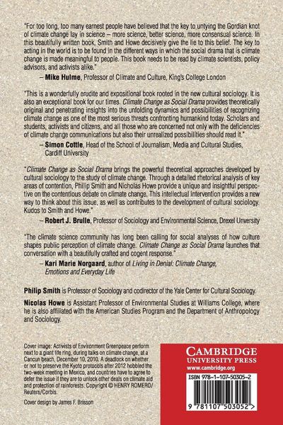 Produktbild: Climate Change as Social Drama