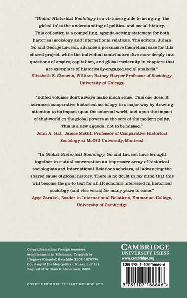 Produktbild: Global Historical Sociology