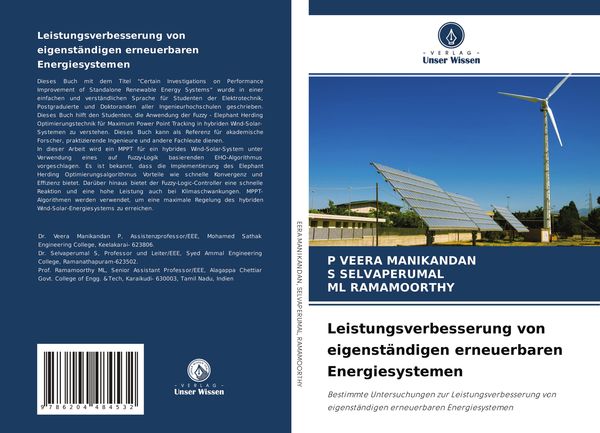 Produktbild: Leistungsverbesserung von eigenst&auml;ndigen erneuerbaren Energiesystemen