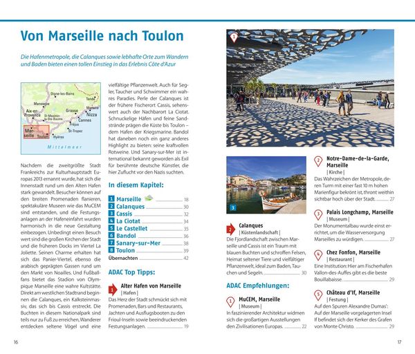 ADAC Reiseführer Côte d'Azur