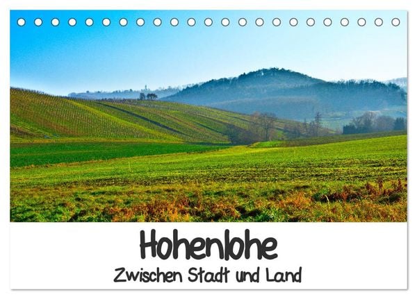 Produktbild: Hohenlohe - Zwischen Stadt und Land (Tischkalender 2026 DIN A5 quer), CALVENDO Monatskalender