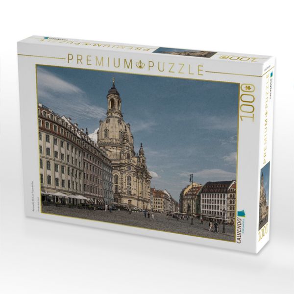 Produktbild: CALVENDO Puzzle Neumarkt, Blick zur Frauenkirche | 1000 Teile Lege-Gr&ouml;&szlig;e 64x48cm Foto-Puzzle f&uuml;r gl&uuml;ckliche Stunden
