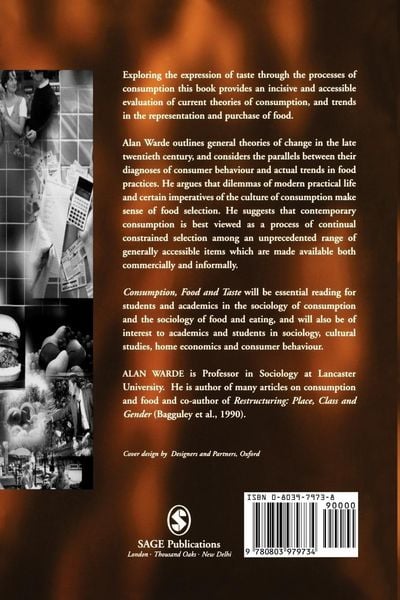Produktbild: Consumption, Food and Taste