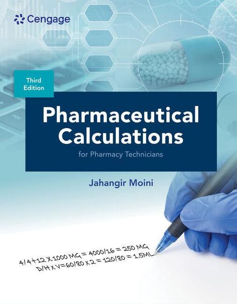 Produktbild: Pharmaceutical Calculations for Pharmacy Technicians