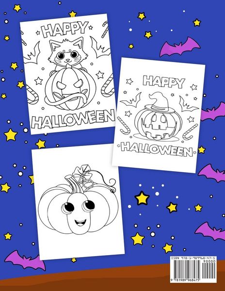 Produktbild: Toddler Halloween Coloring Book