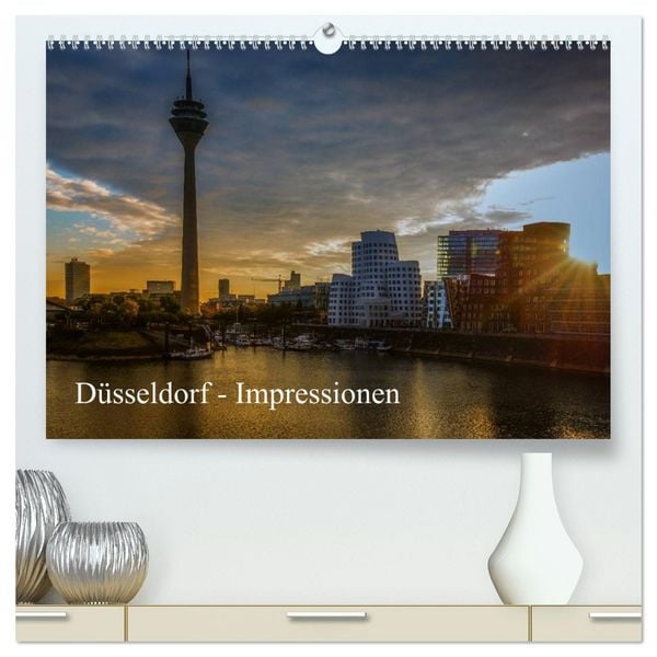 Produktbild: D&uuml;sseldorf - Impressionen (hochwertiger Premium Wandkalender 2026 DIN A2 quer), Kunstdruck in Hochglanz