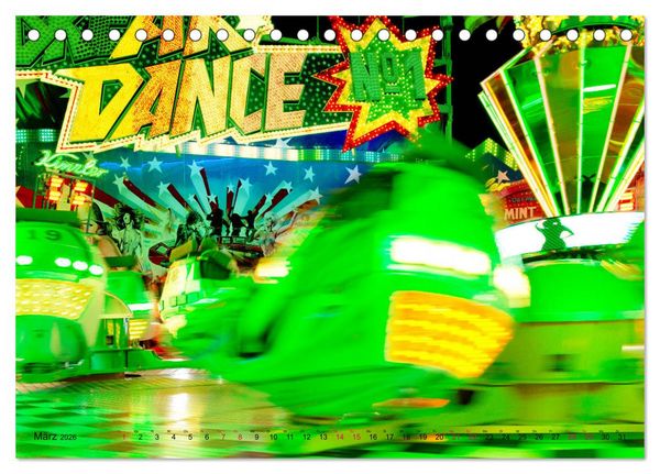 Produktbild: Rheinkirmes in D&uuml;sseldorf (Tischkalender 2026 DIN A5 quer), CALVENDO Monatskalender