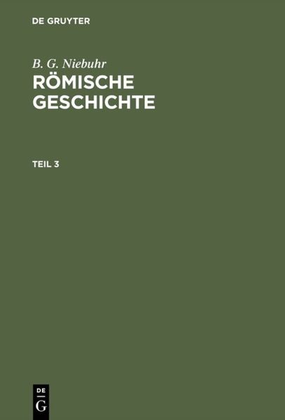 Produktbild: R&ouml;mische Geschichte. Teil 3