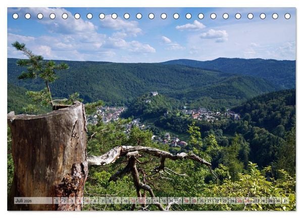 Produktbild: Wunderbares Th&uuml;ringen - Landschaften (Tischkalender 2026 DIN A5 quer), CALVENDO Monatskalender