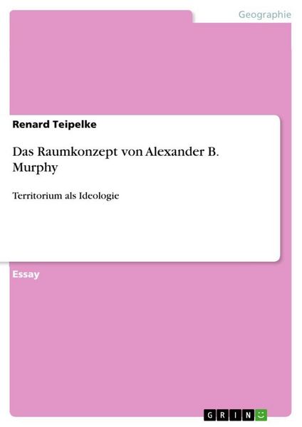Produktbild: Das Raumkonzept von Alexander B. Murphy