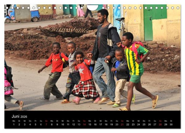 Produktbild: &Auml;thiopien Augenblicke (Wandkalender 2026 DIN A4 quer), CALVENDO Monatskalender