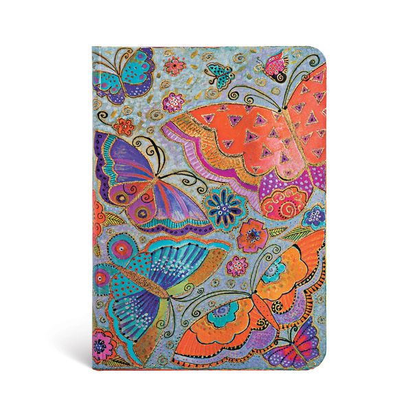 Produktbild: Hardcover Notizbuch Schmetterlinge, Midi, Liniert