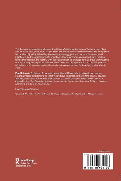 Produktbild: The Concept of Injustice