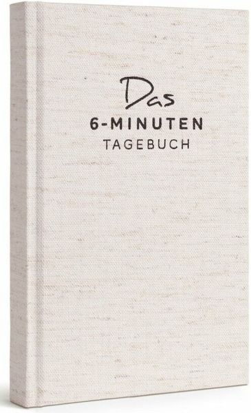 Produktbild: Spenst, D: 6-Minuten-Tagebuch - Ein Buch, das dein Leben ver